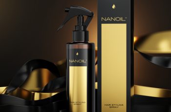spray do stylizacji włosów Nanoil